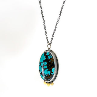 Oval Turquoise Necklace