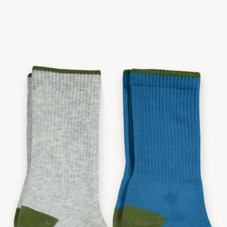 Heel Toe Socks - Pack of 2- Sour Pickle