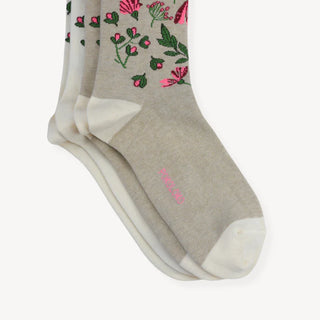 Wildflower Pima Socks - Pack of 2