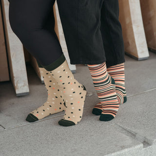 Stripes and Dots Socks - Pack of 2 - Confetti