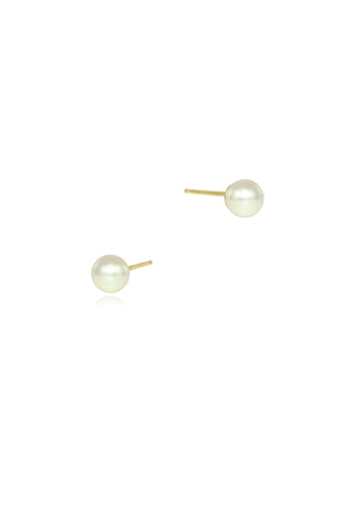 Pearl Silver Studs 5mm TRUNK SHOW