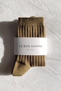 Le Bon Shoppe Her MC Socks - Pesto