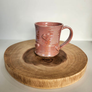 Pink Heart Mug