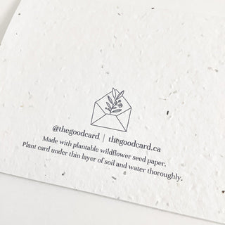 Plantable Card - June Birth Flower