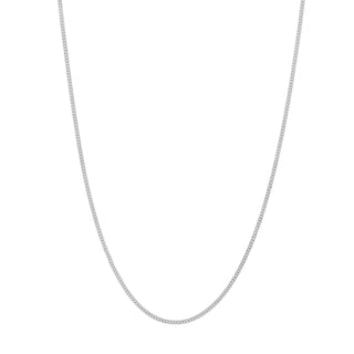 Platinum Curb Chain