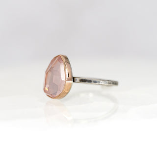 Rose Quartz Statement Ring