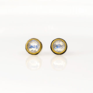 Rosecut Moonstone Stud Earrings (Copy)