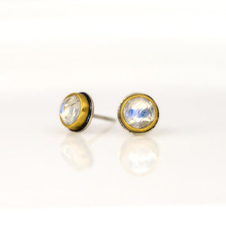 Rosecut Moonstone Stud Earrings (Copy)