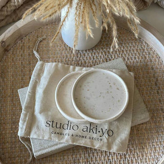 Round Terrazzo Trinket Tray