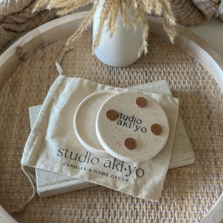 Round Terrazzo Trinket Tray