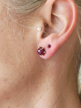 Ruby Stud Earrings