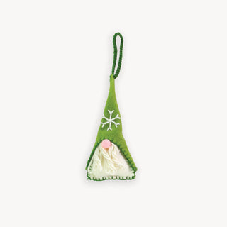 Green Gnome Ornament