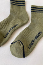 Load image into Gallery viewer, Le Bon Shoppe Girlfriend Socks - Sage