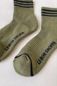 Le Bon Shoppe Girlfriend Socks - Sage