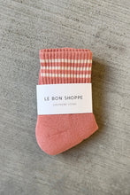 Load image into Gallery viewer, Le Bon Shoppe Girlfriend Socks - Salmon