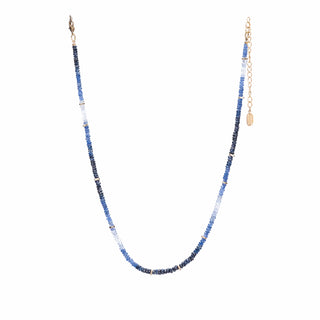 Blue Sapphire Ombre Necklace