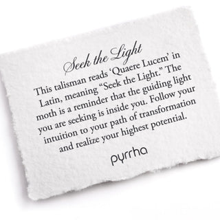 Seek The Light Talisman Necklace