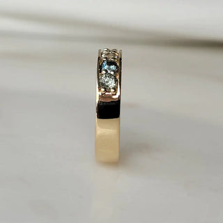 Seven Stone Sapphire Ring