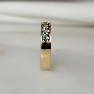 Seven Stone Sapphire Ring
