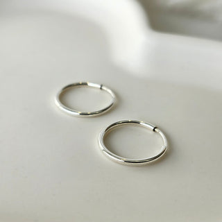 Silver Sleeper Hoops