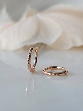 Sirciam Melted Hoop Earrings