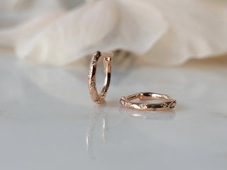 Sirciam Melted Hoop Earrings