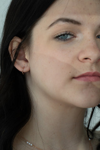 Sirciam Melted Hoop Earrings