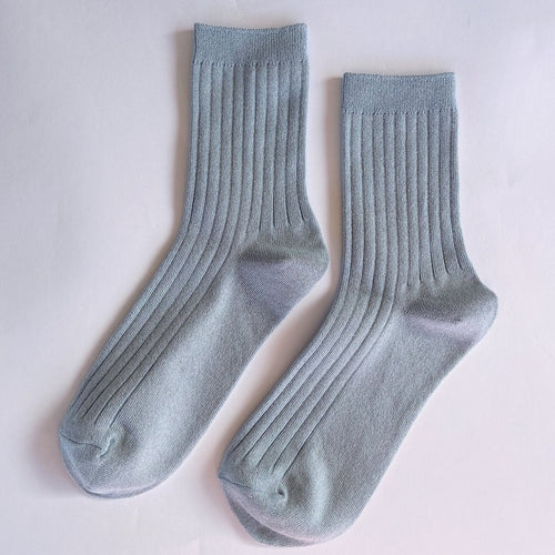 Le Bon Shoppe Her Modal Socks - Sky Glitter