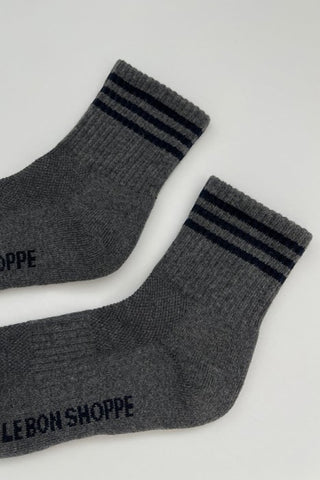 Le Bon Shoppe Girlfriend Socks - Soot