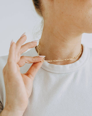 Standard Paperclip Chain Necklace