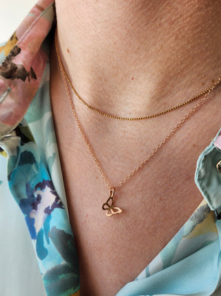 Sterling Silver Butterfly Necklace