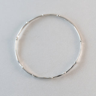 Sterling Silver Smaller Connector Bangle