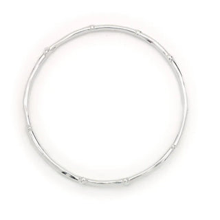 Sterling Silver Smaller Connector Bangle