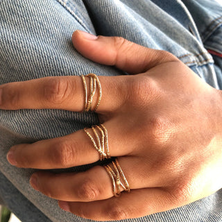 Sterling Silver Wanderer Ring
