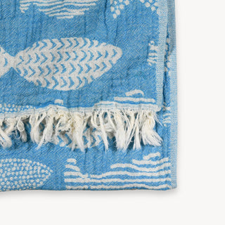 Towel- Crinkle- Saltwater Fish
