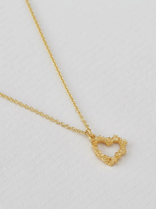 Floral Heart "Charity" Necklace