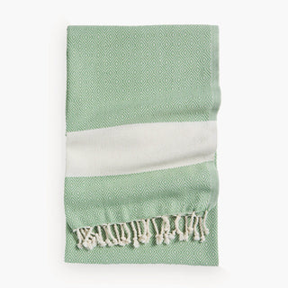 Diamond Hand Towel - Thyme