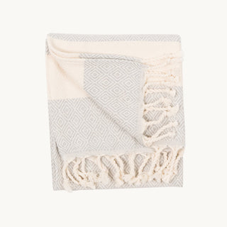 Diamond Hand Towel - Mist