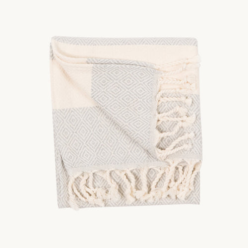 Pokoloko Diamond Hand Towel - Mist