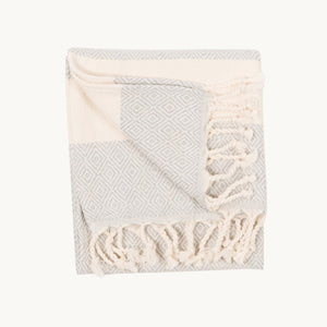 Pokoloko Diamond Hand Towel - Mist