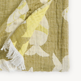 Fish Towel -Lime/Khaki