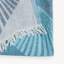Load image into Gallery viewer, Pokoloko Fan Motif Towel - Cerulean