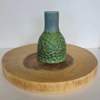 Tall Green Vase
