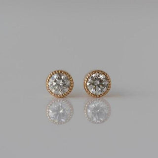 Brilliant Cut Diamond Stud Earrings