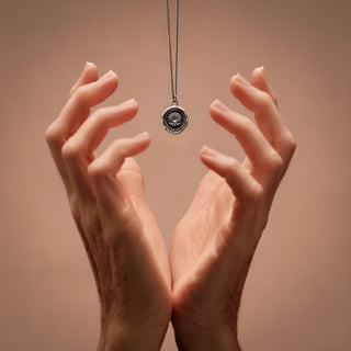The World is Your Oyster Sterling Silver Talisman Necklace