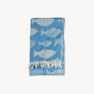 Towel- Crinkle- Saltwater Fish
