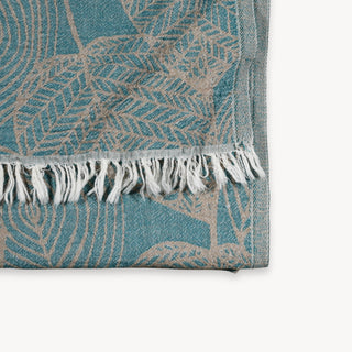 Towel- Crinkle - Leaf Applique`