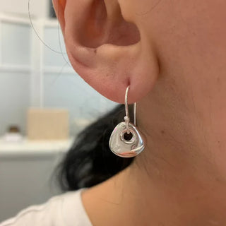 Tri Lucky Stone Earrings