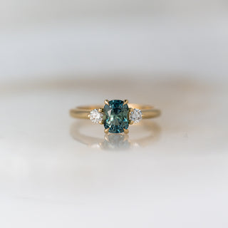 Trinity Diamond Montana Sapphire Ring