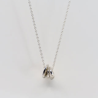 Triple Sea Lucky Stone Necklace